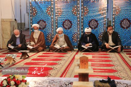 دیدار جامعه قرآنی استان گیلان با آیت الله فلاحتی نماینده ولی فقیه