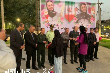 تجلیل از ۲ بانوی مدال آور آستانه ای رقابتهای همبستگی کشورهای اسلامی