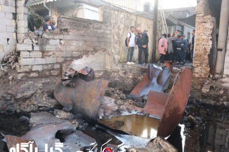 آتش‌سوزی منزل مسکونی در کوی بیانی رشت | اعزام ۴۵ آتش‌نشان به محل حادثه