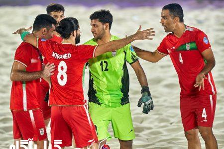 فوتبال ساحلی جام بین قاره ای؛پیروزی با طعم صعود،آمریکا حریف ایران نشد