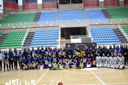 قهرمان لیگ بسکتبال بانوان گیلان مشخص شد