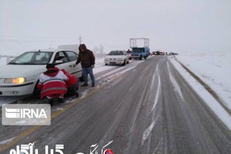 کولاک و آبگرفتگی در ۲۵ استان کشور/هلال احمر ۸۰۰ نفر را نجات داد