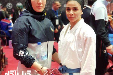 کسب مدال برنز بانوی گیلانی در رقابت‌های قهرمانی کاراته ۲۰۲۲ آسیا