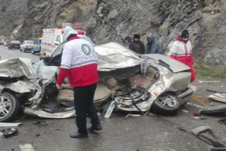 ۹ نفر در حوادث جاده‌ای سفرهای نوروزی گیلان جان باختند