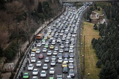 ترافیک در آزادراه قزوین ـ رشت نیمه‌سنگین است