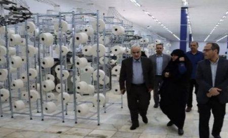 آغاز رسمی تولید در کارخانه پوشش