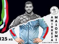 امیر رضا معصومی طلایی شد