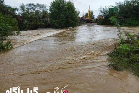 مسدود شدن راه ارتباطی ۵ روستا در فومن