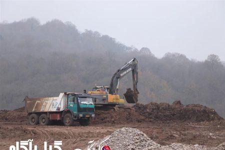 پیشرفت فیزیکی ۷۰ درصدی پوشش لندفیل سراوان | افزایش تفکیک زباله در کارخانه کود آلی گیلان