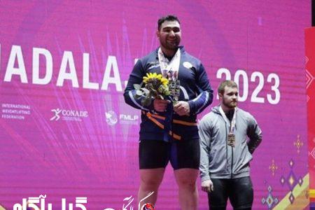 وزنه‌بردار جوان گیلانی دوم جهان شد