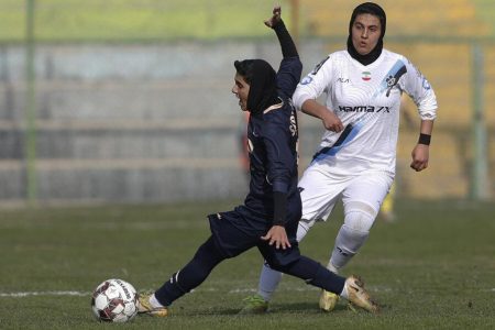 پیروزی پرگل تیم فوتبال بانوان ملوان برابر کانی کردستان