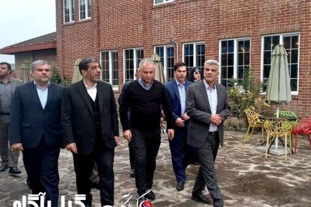 وزیر میراث فرهنگی وارد گیلان شد