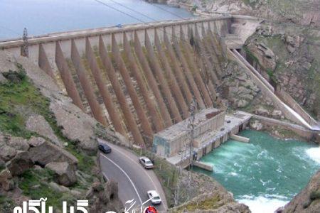 رها سازی آب سد سفیدرود از فردا در گیلان