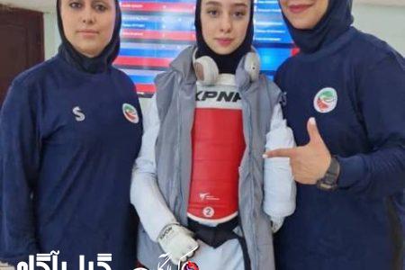 کسب نشان طلای دختر گیلانی در پاراتکواندوی قهرمانی آسیا