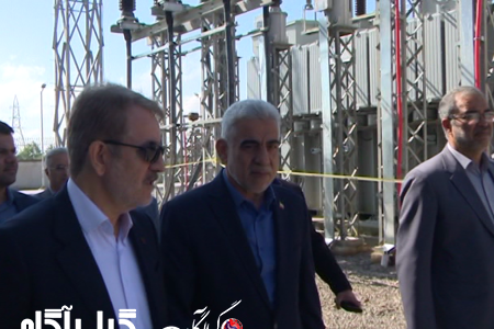 بهره برداری از بزرگترین شبکه برق گیلان در غرب رشت بزودی