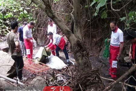 ۳ جوان در سیل رودبار جان باختند