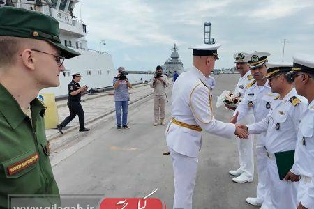 شناور ۴۵ SB روسیه وارد آب‌های سرزمینی ایران در دریای خزر شد