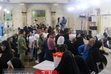 مشارکت ۴۴درصدی گیلانیان/ پزشکیان ۶۲.۹ درصد آرا را کسب کرد