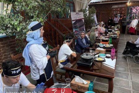 مسابقه آشپزی توسط افراد تاثیر گذار دارای معلولیت برگزار شد