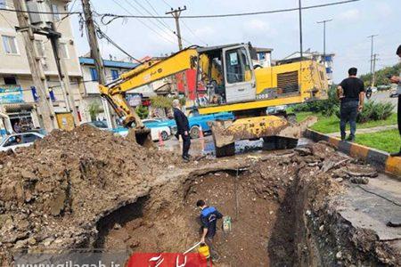 اصلاح و توسعه شبکه توزیع آب در ۱۷ شهرستان گیلان