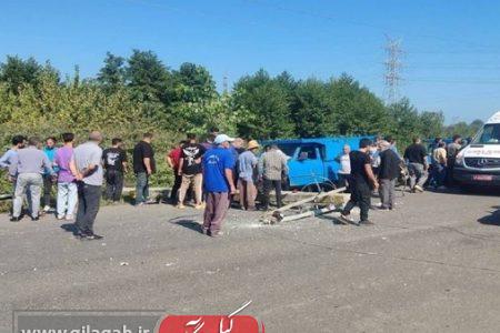سقوط دو سیمبان گیلانی از تیر برق؛ حال یک سیبان وخیم است