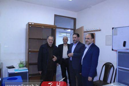 بازرس کل گیلان از اداره آموزش و پرورش ناحیه ۲ رشت بازدید کرد