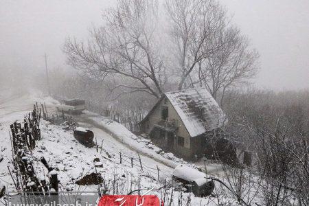 گیلان برفی می‌شود