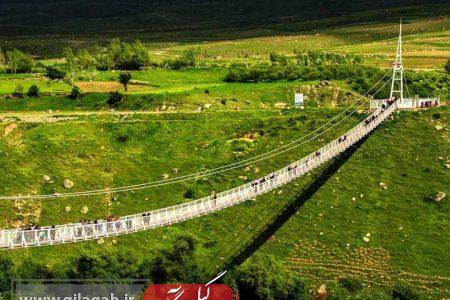 ساخت نخستین پل معلق گیلان در سیاهکل
