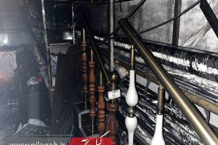 بخاری روشن در ساعت تعطیلی مغازه‌ای در رشت، حادثه آفرید