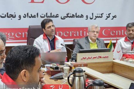 سند پاسخگویی هلال احمر درحوادث برای ۳۱ استان در دست تدوین است