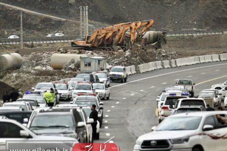 آزادراه قزوین – رشت مسدود شد