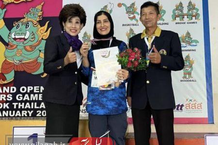 درخشش بانوی دونده آستارایی در مسابقات بین المللی مسترز تایلند