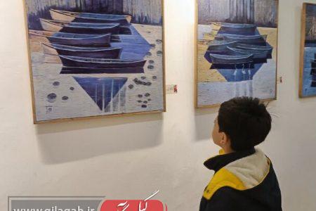 نمایشگاه نقاشی «سرزمین من گیلان» در رشت گشایش یافت