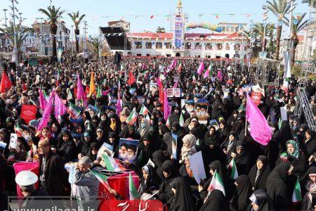 راهپیمایی یوم الله ۲۲ بهمن در رشت