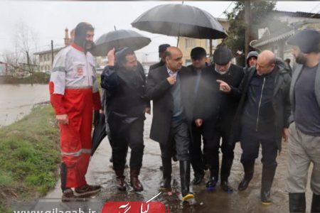 سیل‌ در رشت؛ مناطق سیل‌زده تخلیه می‌شوند