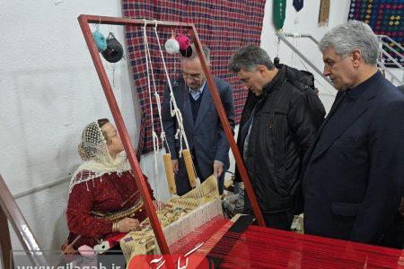 تجهیز خانه خلاقیت و نوآوری چادرشب بافی روستای قاسم آباد چابکسر