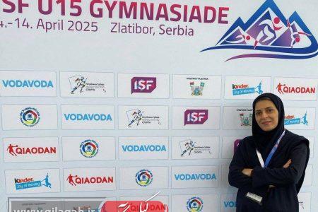 قضاوت  یک ایرانی در فینال مسابقات تنیس روی میز ژیمنازیاد دانش اموزان جهان