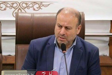 استقرار نیرو‌های آتش‌نشانی در شهرک امامزاده ابراهیم (ع) شفت