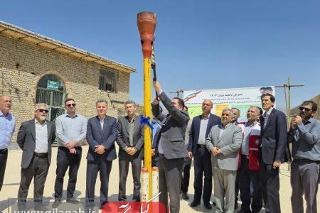 فروغ شعله های گاز در دو روستای کوهستانی گورد و زکابر شهرستان رودبار