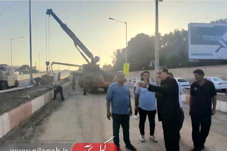 آغاز بهره‌برداری از تقاطع‌های غیرهمسطح رشت در مسیر توسعه زیرساخت‌های شهری