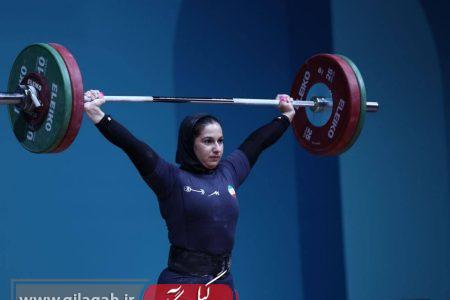 بانوی وزنه‌بردار ایران به دو نشان برنز رسید