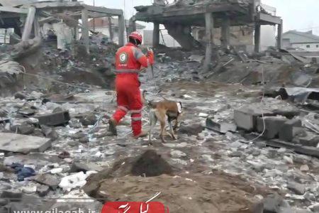 تجاوز دشمن آمریکایی صهیونی به منطقه مسکونی در کیاشهر
