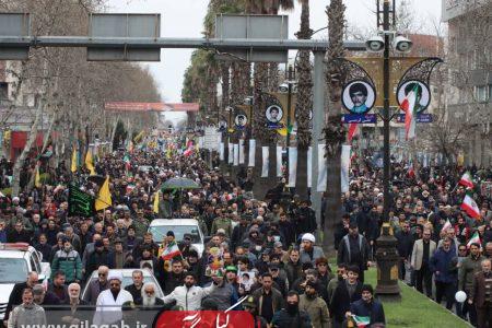 خروش ایمان در اتحاد مقدس راهپیمایی روز قدس رشت