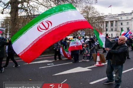 تظاهرات گسترده مردم انگلیس علیه جنگ‌طلبی آمریکا و تل‌آویو