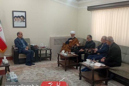 بررسی روند بازسازی مسجدمجتهدرشت در دیدار هیئت امنا بااستاندار گیلان